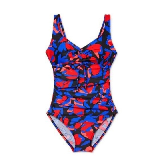 Aqua Green Cinch
Front One Piece Swimsuit
Medium Multicolor Size 8 - Picture 5 of 14